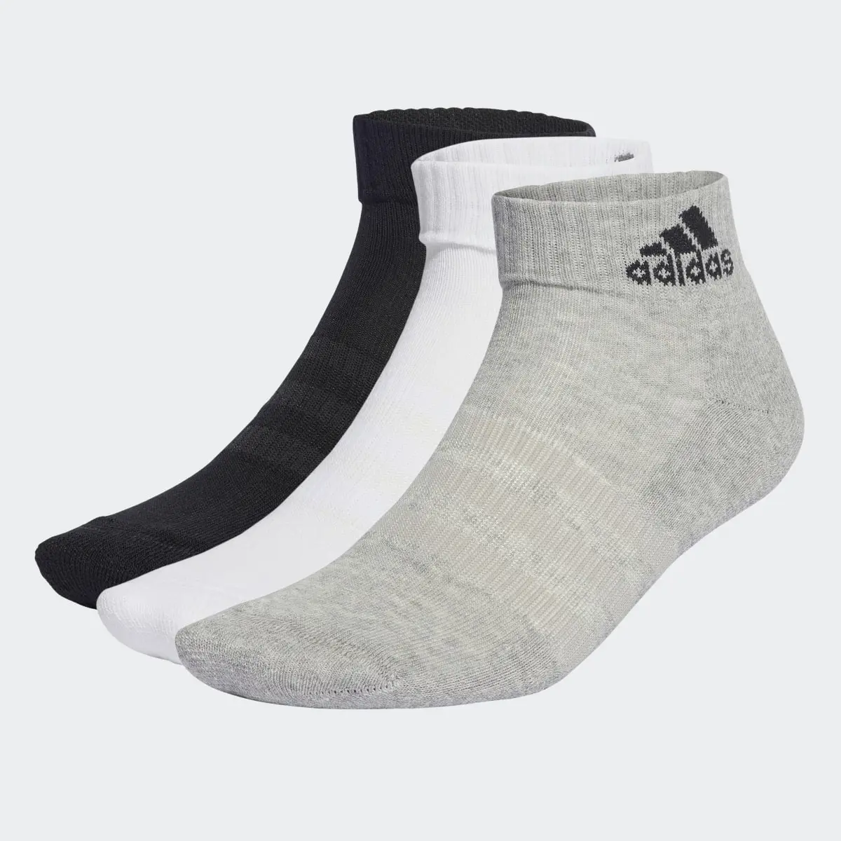 Adidas Cushioned Sportswear Ankle Socken, 3 Paar. 2