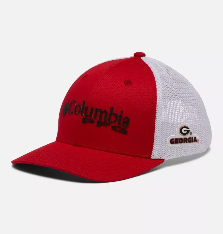 Columbia Kids' PFG Mesh Snap Back™ Ball Cap - Georgia. 3