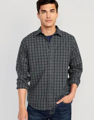 Classic-Fit Everyday Shirt for Men gray