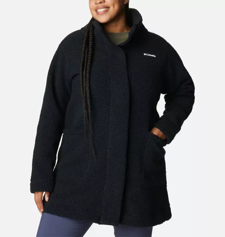 Columbia Women's Panorama Long Jacket - Plus Size. 2
