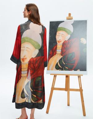 & For Art Terra'nın Ruhu Kimono