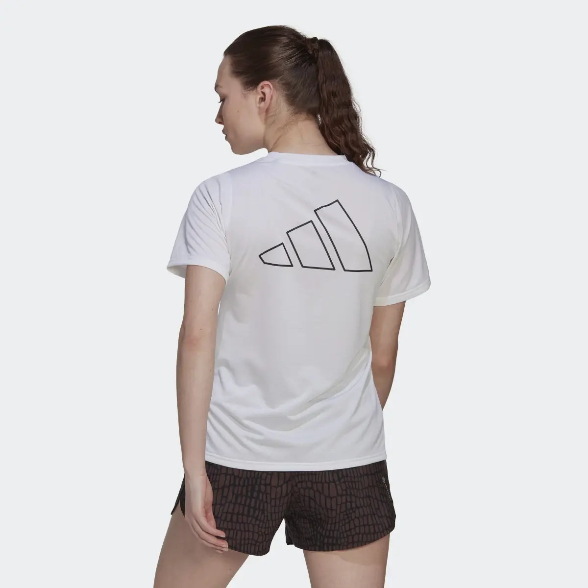 Adidas Run Icons Running Tee. 3