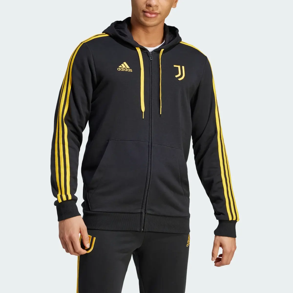 Adidas Juventus DNA Full-Zip Kapüşonlu Üst. 1