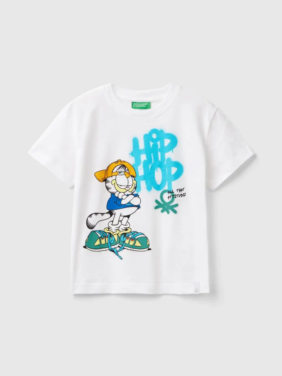 Benetton garfield t-shirt ©2024 by paws, inc.. 1