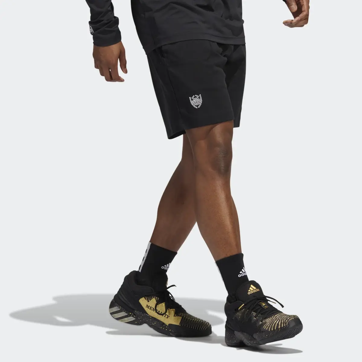 Adidas Donovan Mitchell Shorts. 3