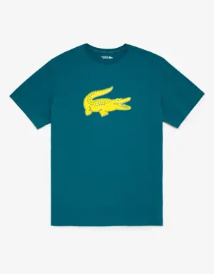 Lacoste Men’s SPORT Big Fit Breathable Logo T-Shirt