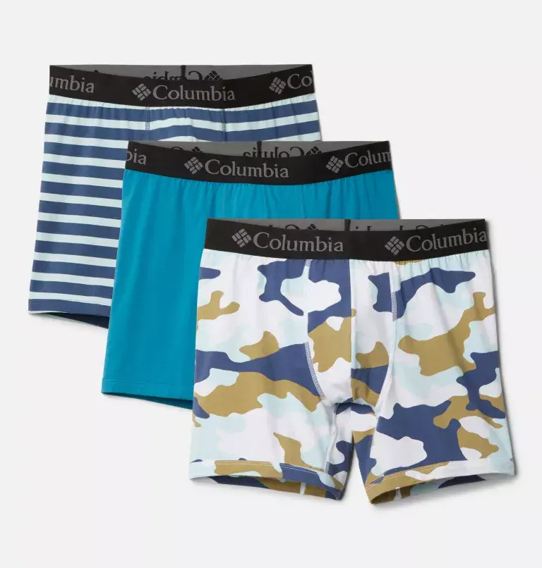 Columbia Men's Printed Stretch Boxer Brief - 3pk. 1