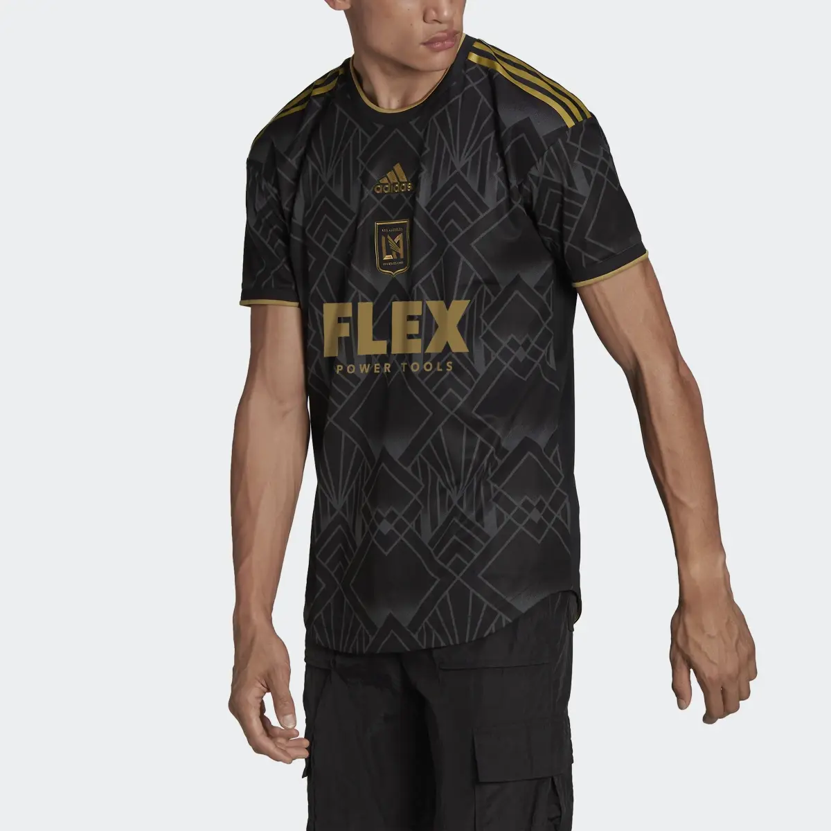 Adidas Los Angeles FC 22/23 Home Authentic Jersey. 1 Adidas Los Angeles FC 22/23 Home Authentic Jersey. 1