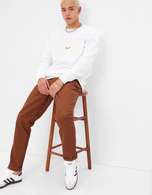 Modern Khakis in Slim Fit with GapFlex brown