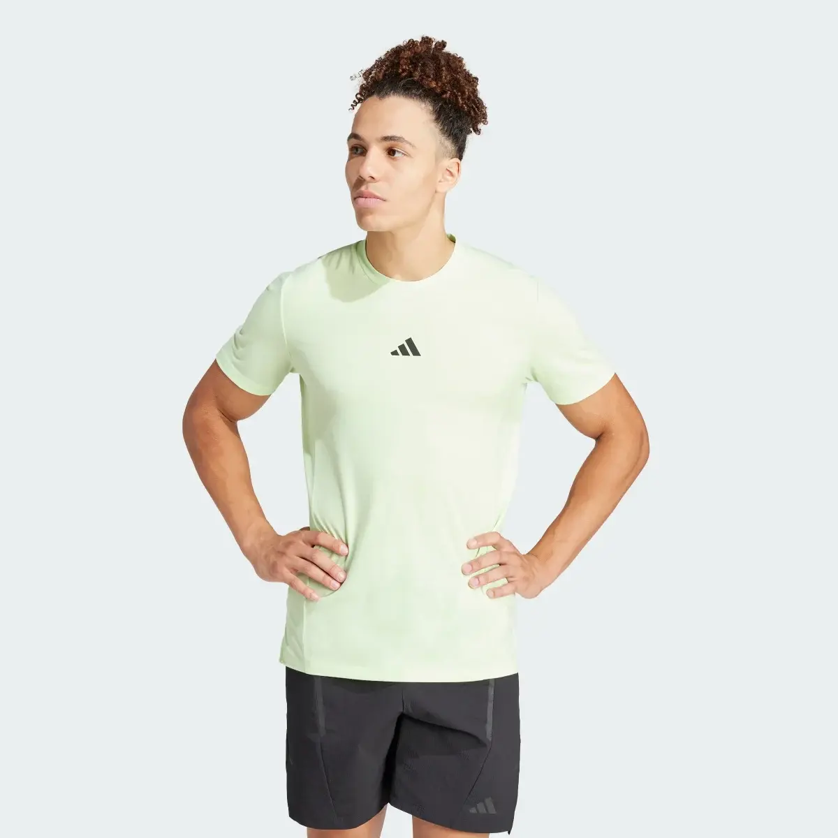 Adidas Designed for Training Workout Tee. 2