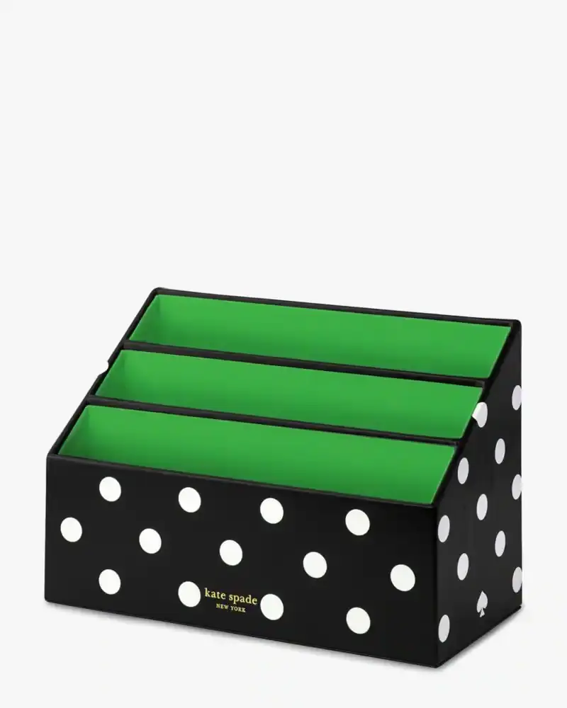 Kate Spade Picture Dot Mail Organizer. 1