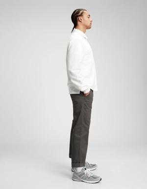 Modern Khakis in Relaxed Fit with GapFlex black