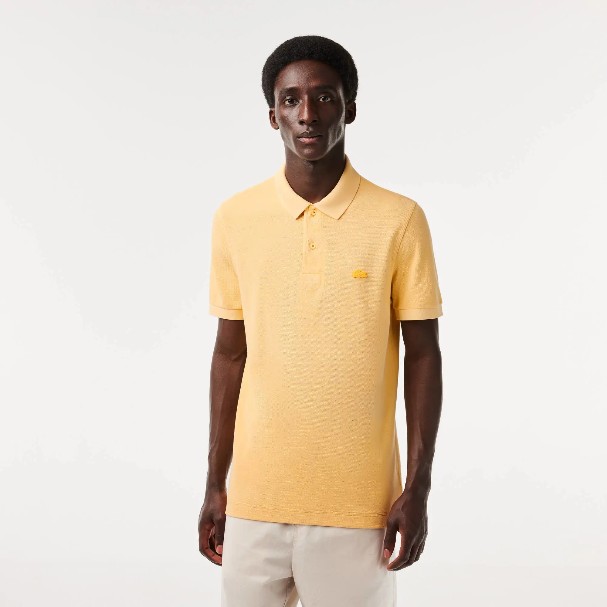 Lacoste Men’s Lacoste Organic Cotton Polo Shirt. 1