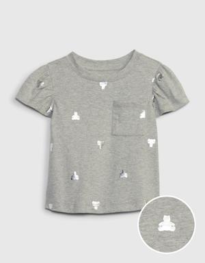 Toddler Organic Cotton Mix and Match T-Shirt gray
