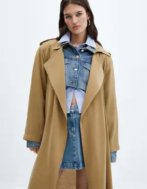 Modal tie trench