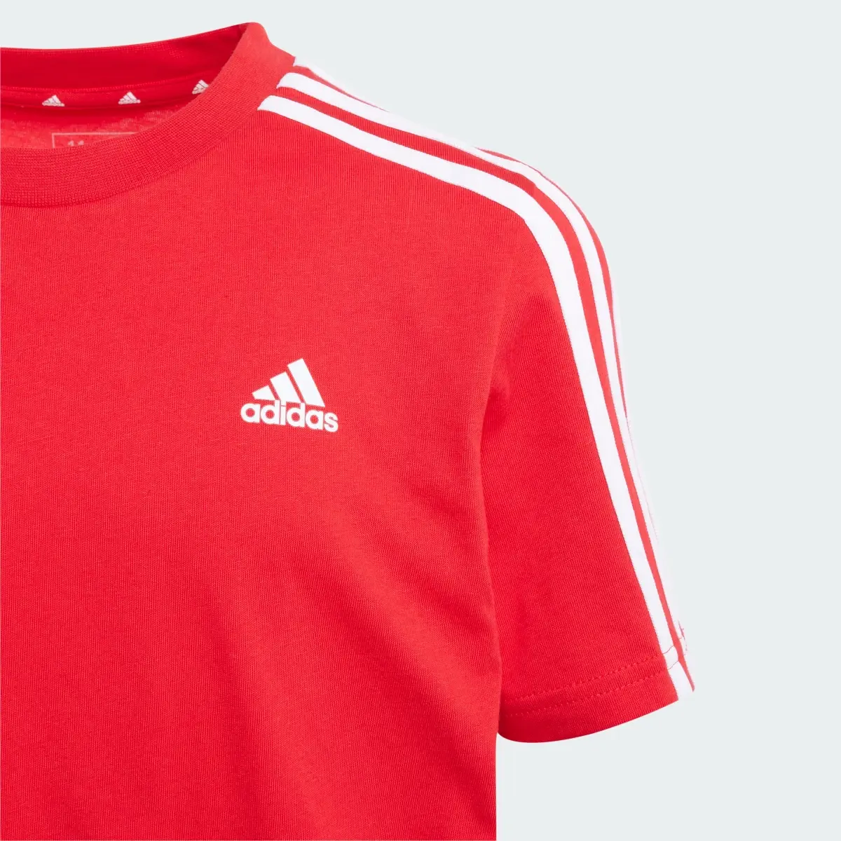 Adidas Essentials 3-Stripes Cotton Tişört. 3