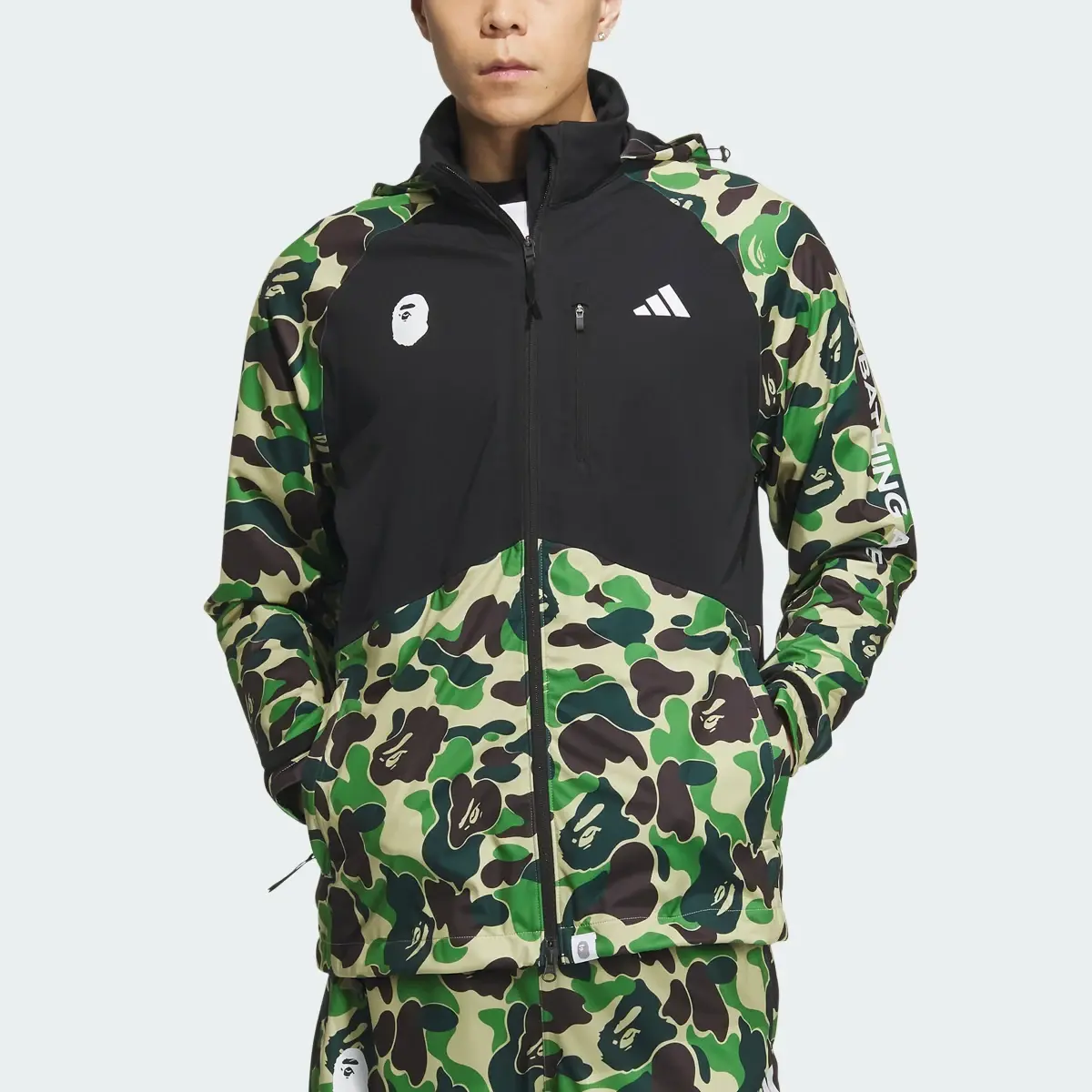 Adidas BAPE x adidas WIND.RDY Golf Jacket. 1