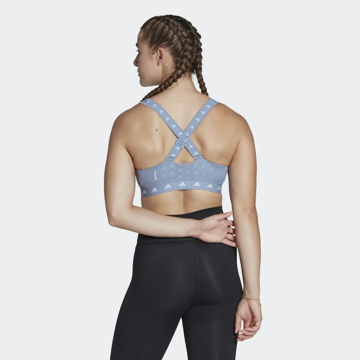 Adidas PowerImpact Luxe Training Medium-Support Bra. 3