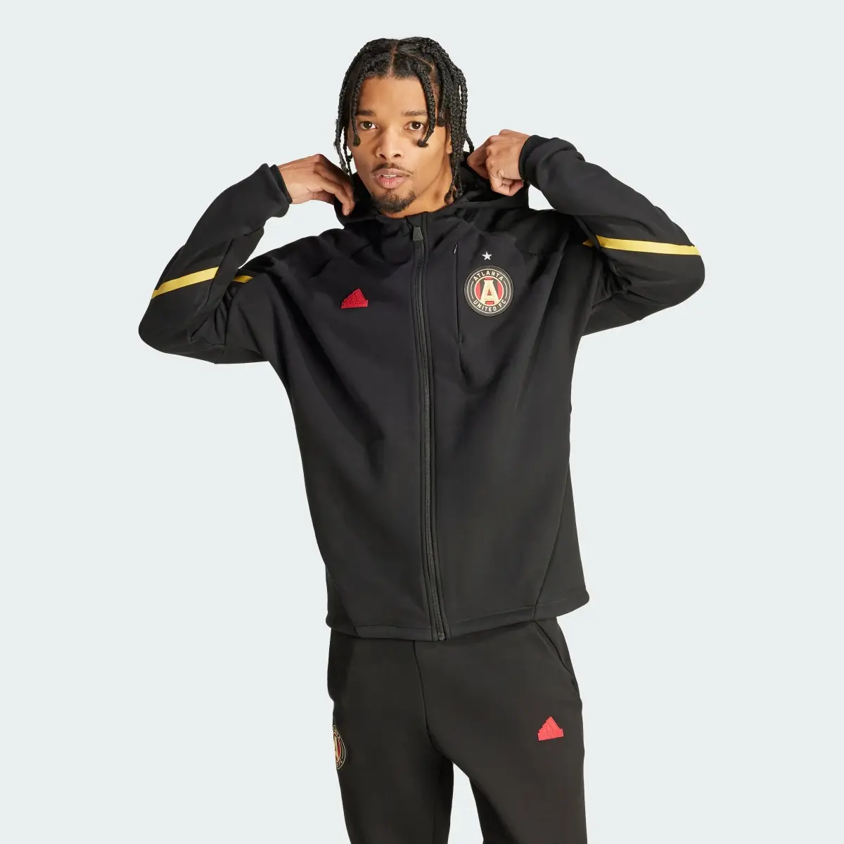 Adidas Atlanta United FC Designed for Gameday Anthem Jacket. 2