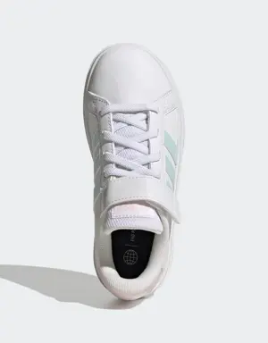 Adidas Grand Court Elastic Lace and Top Strap Shoes. 3 Adidas Grand Court Elastic Lace and Top Strap Shoes. 3
