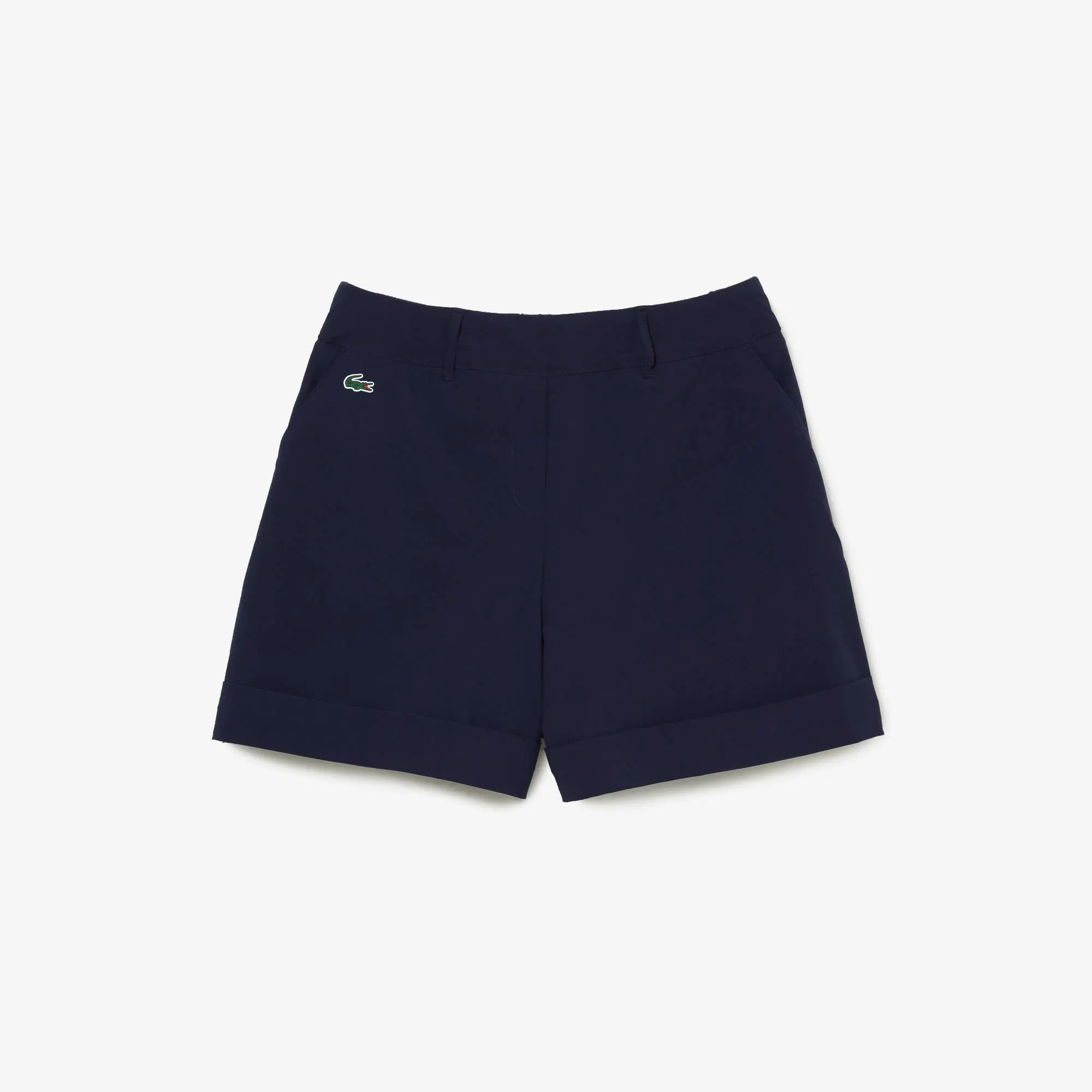 Lacoste Women's Lacoste SPORT Stretch Taffeta Golf Bermuda Shorts. 2 Lacoste Women's Lacoste SPORT Stretch Taffeta Golf Bermuda Shorts. 2