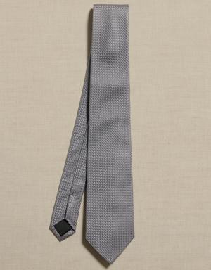 Dominica Silk Tie gray