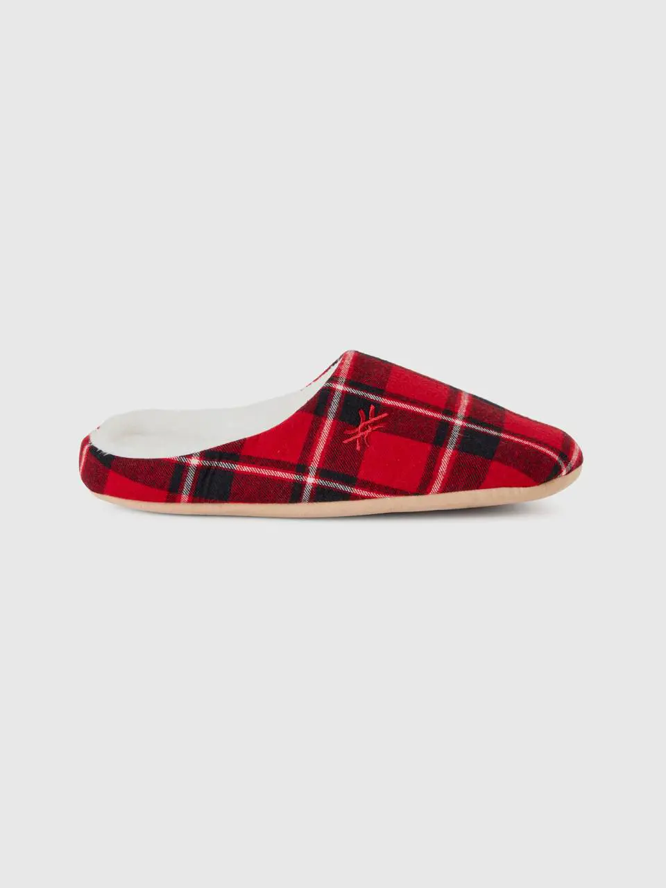 Benetton tartan slippers. 1