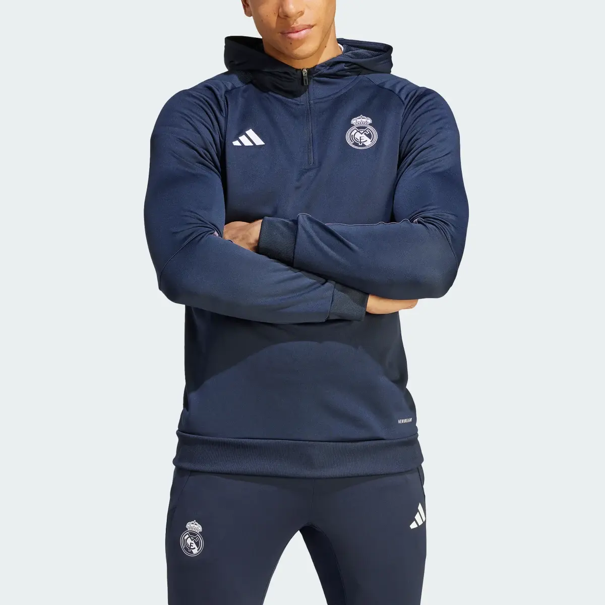 Adidas Sweat-shirt à capuche Real Madrid Tiro 23. 1