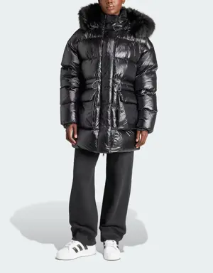 Adidas Puffed Long Fur Jacket