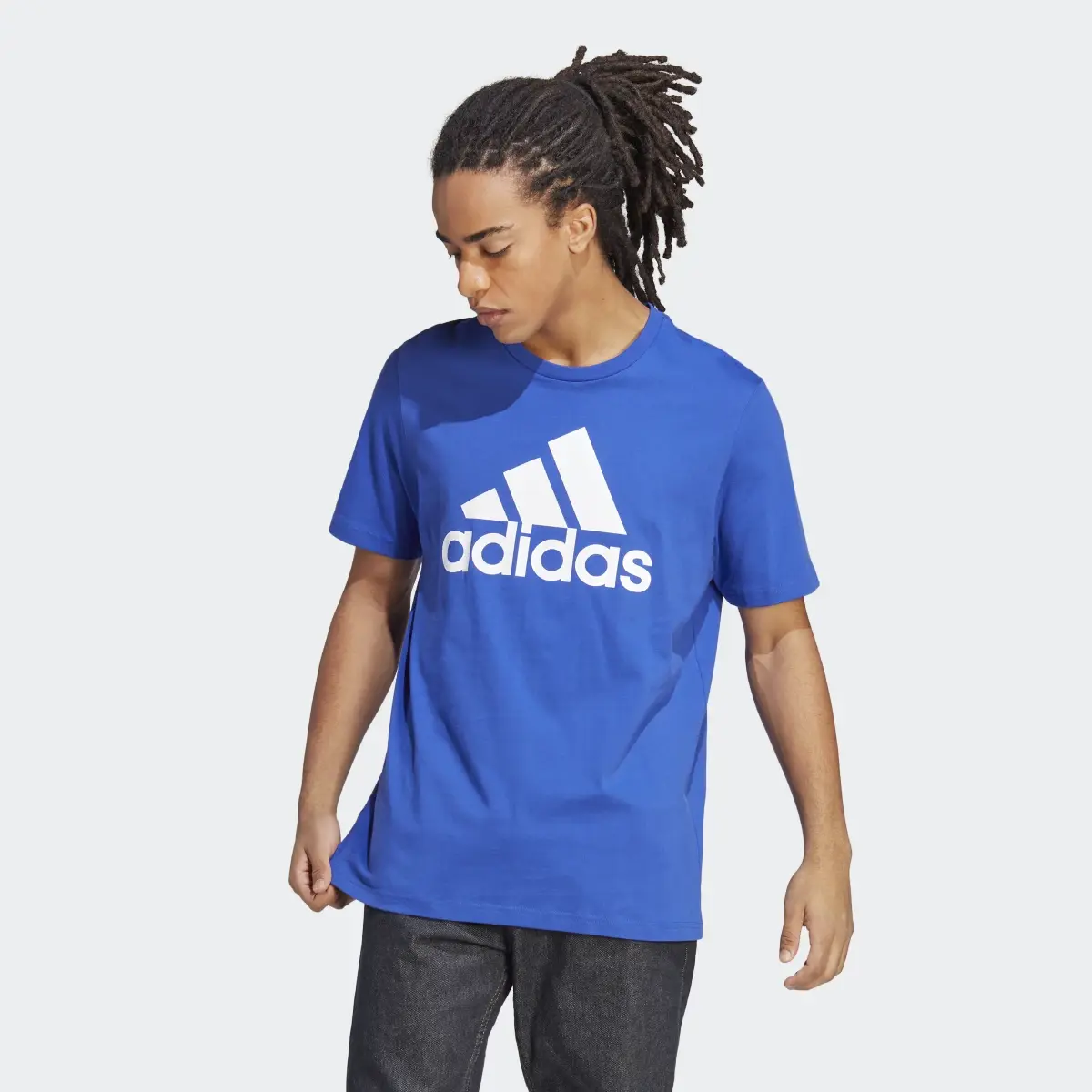 Adidas T-shirt en jersey Essentials Big Logo. 2