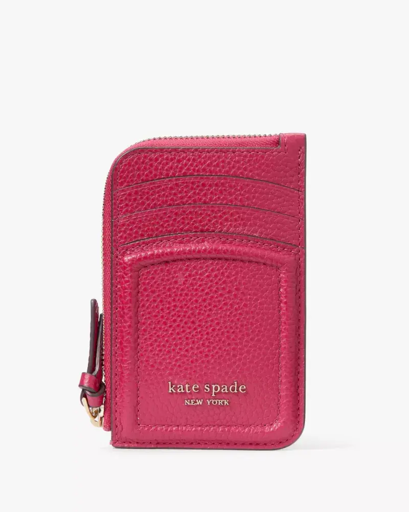 Kate Spade Knott Zip Cardholder. 1