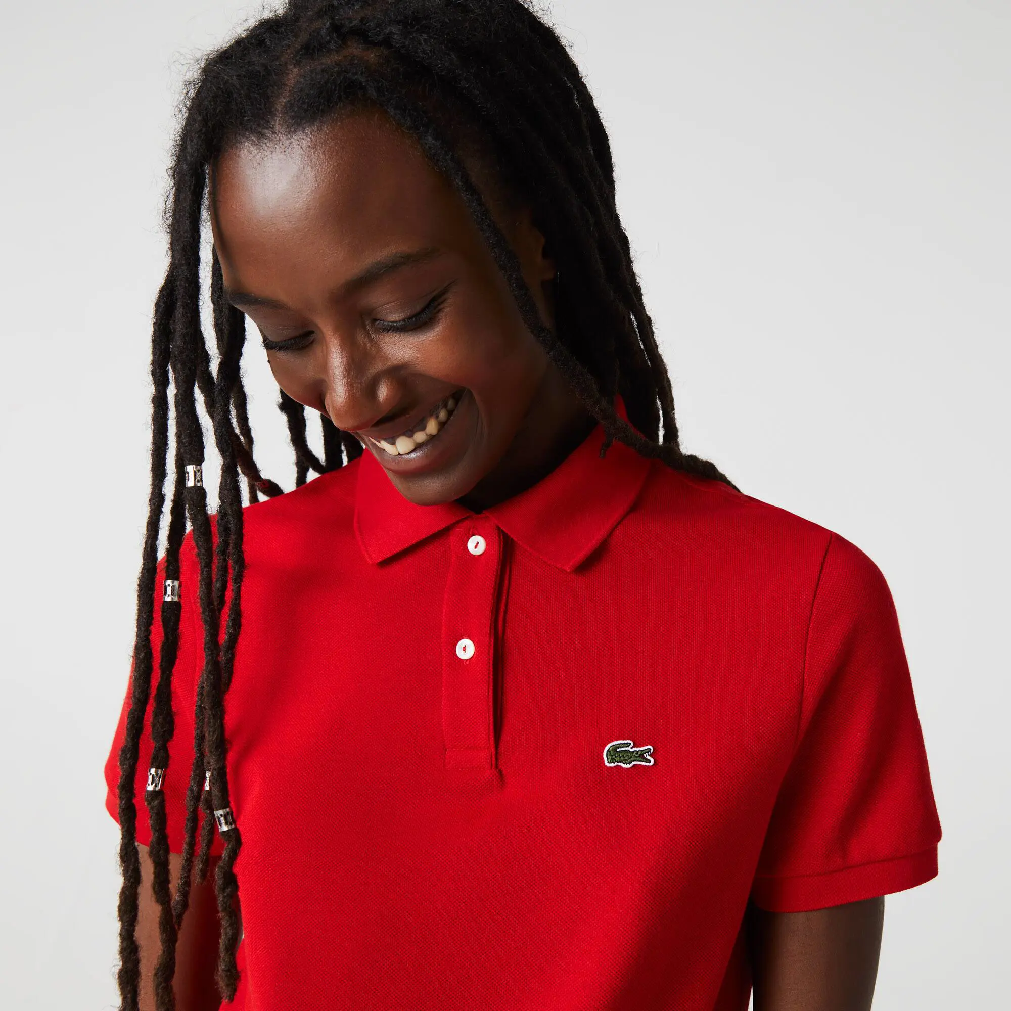 Lacoste Women's Lacoste Regular Fit Soft Cotton Petit Piqué Polo Shirt. 1