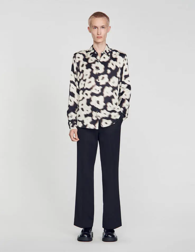 Sandro Floral print shirt. 1