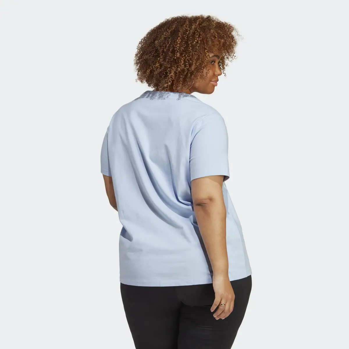 Adidas Adicolor Classics Trefoil Tee (Plus Size). 3