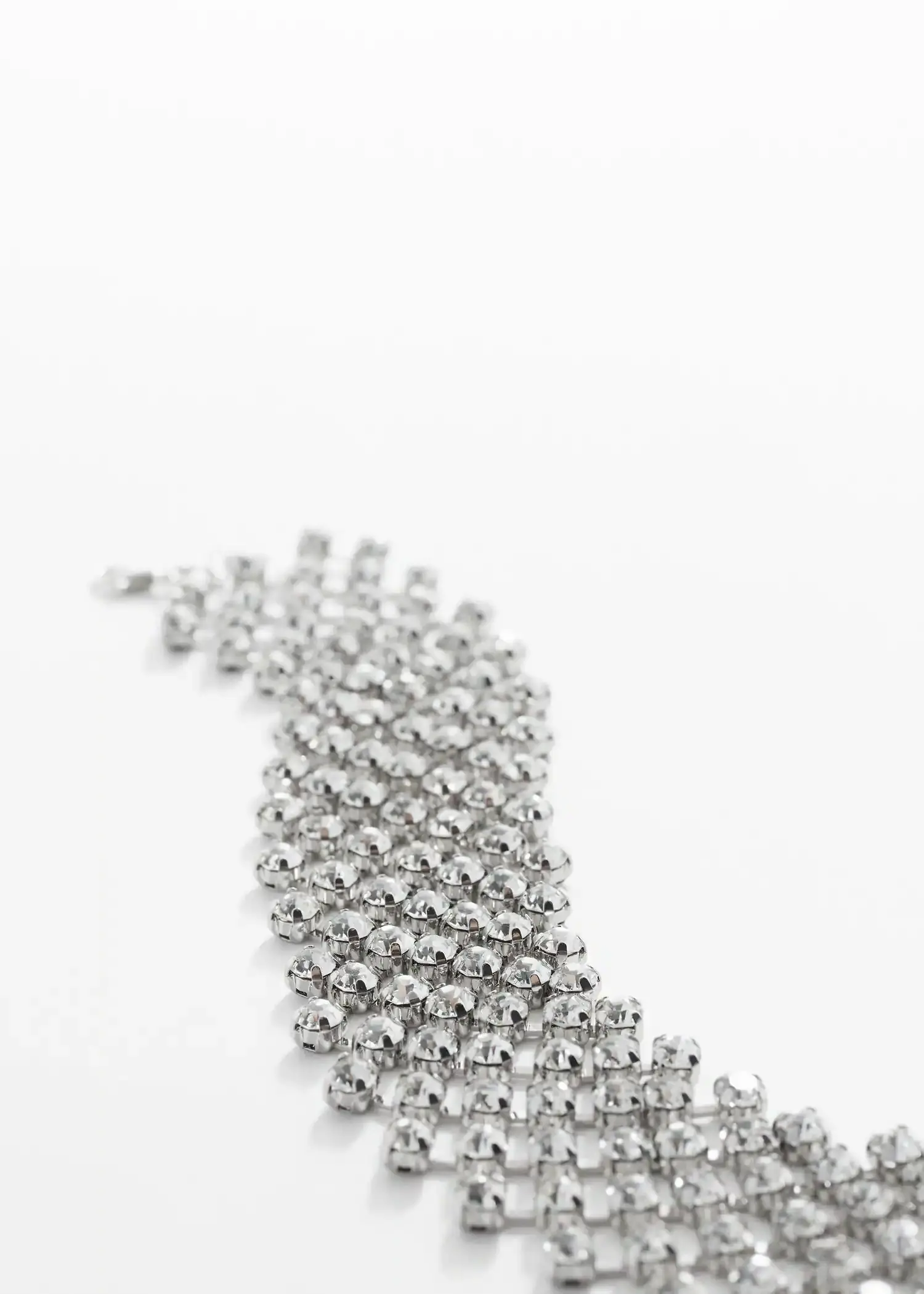 Mango Choker-Halskette mit Kristallsteinen. 3
