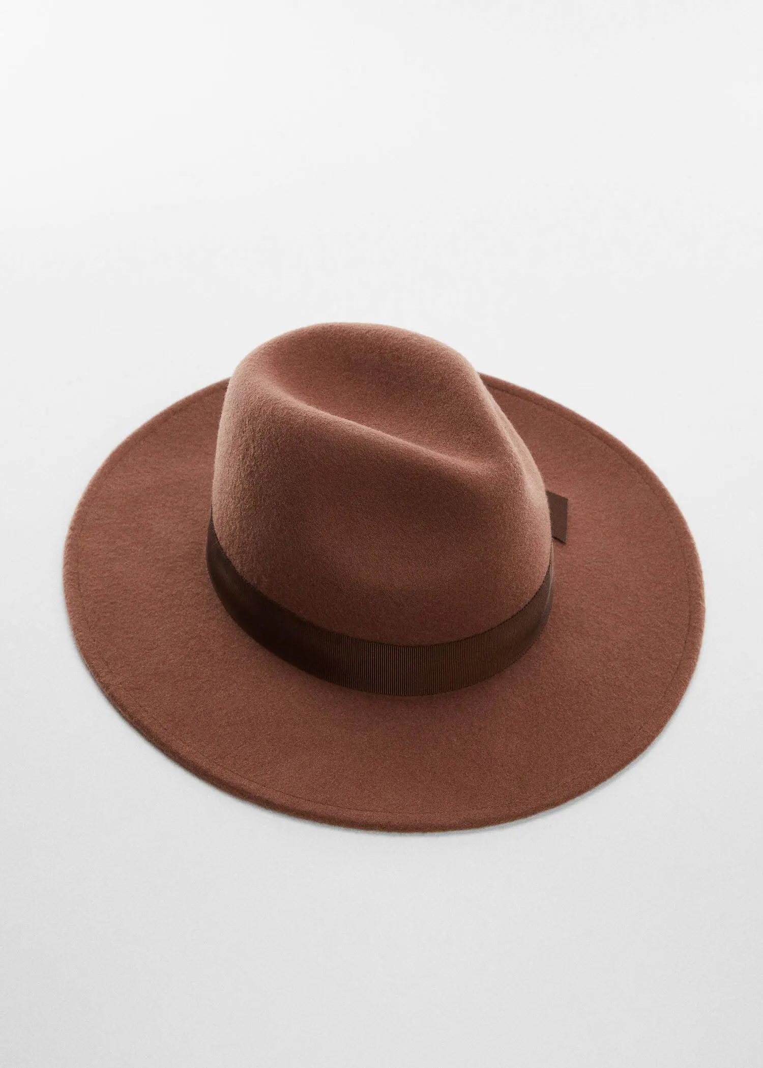 Mango Woollen ribbon hat. 3