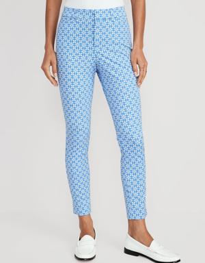 Old Navy High-Waisted Pixie Skinny Ankle Pants for Women multi