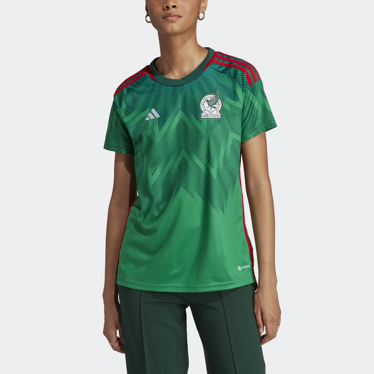 Adidas Jersey Local Mujer Selección Nacional de México. 1