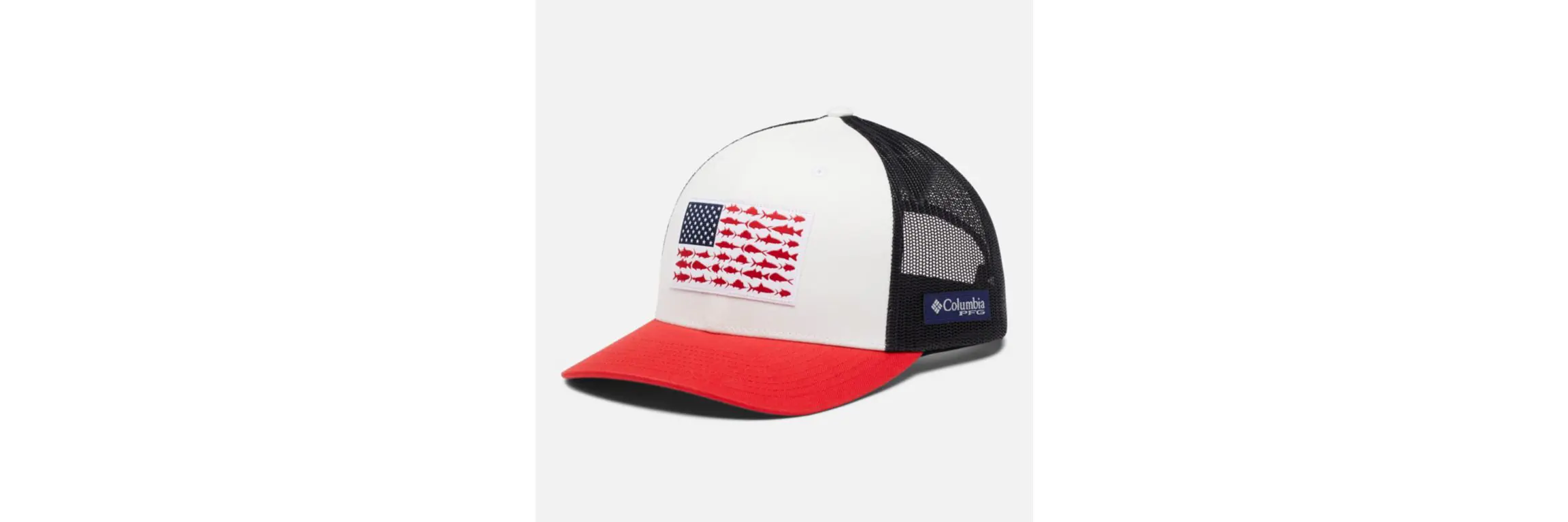 Columbia PFG Fish Flag™ Mesh Snapback - High Crown. 1