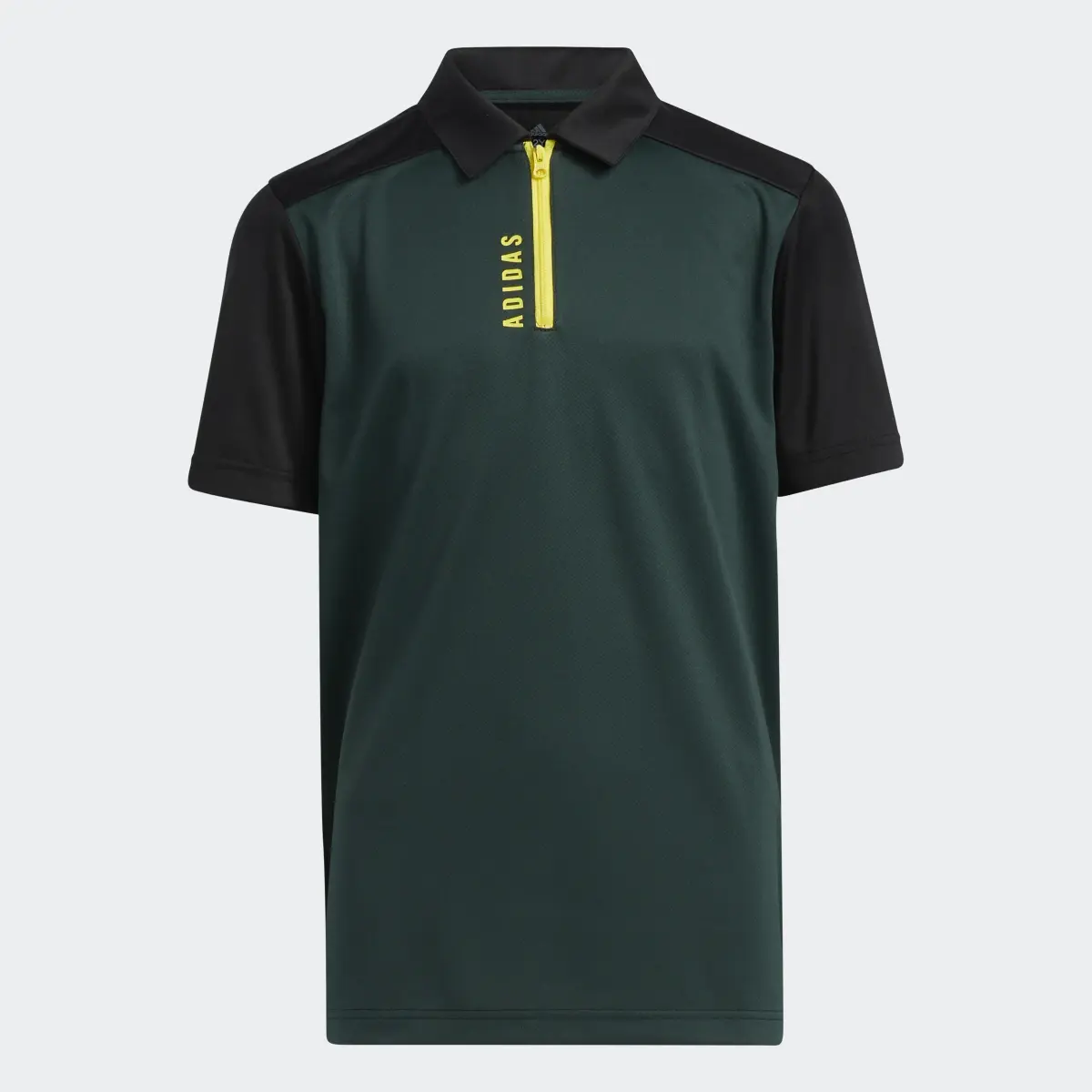 Adidas Golf Zip Polo Shirt. 1