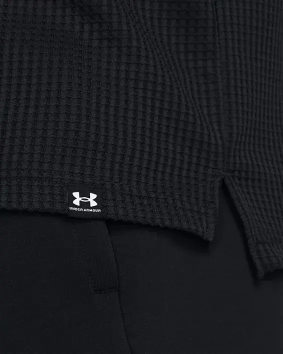Under Armour Men's UA Rival Waffle Hoodie. 3