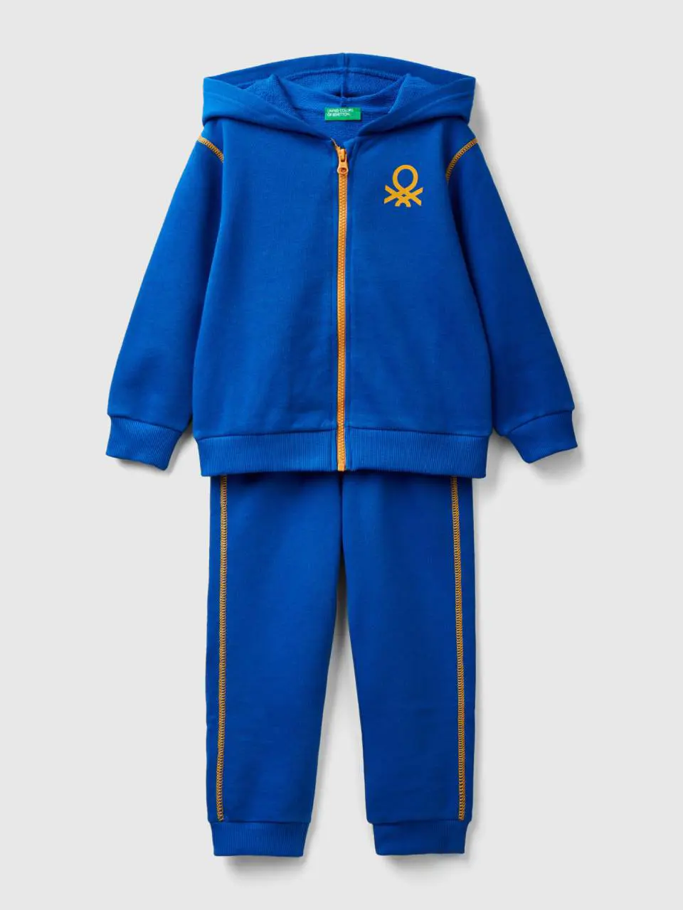 Benetton sweat tracksuit in 100% cotton. 1