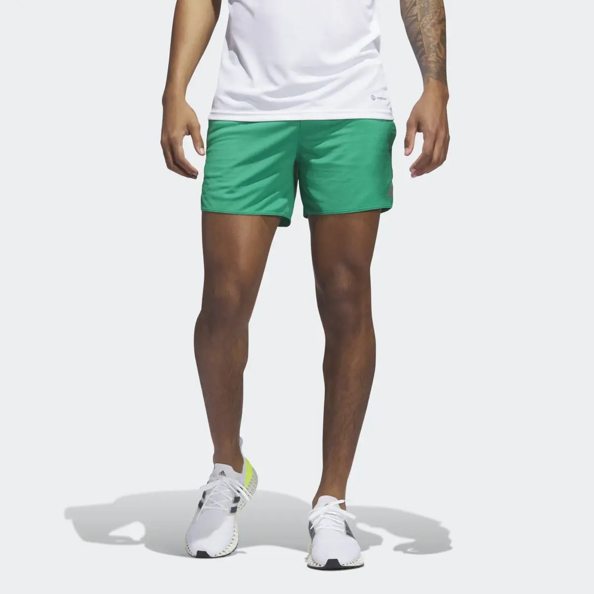 Adidas Run Icons 3 Bar Logo Shorts. 1