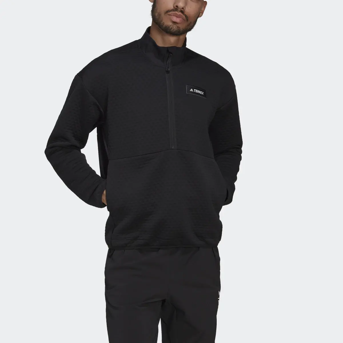 Adidas Terrex Hike Half-Zip Fleece. 1