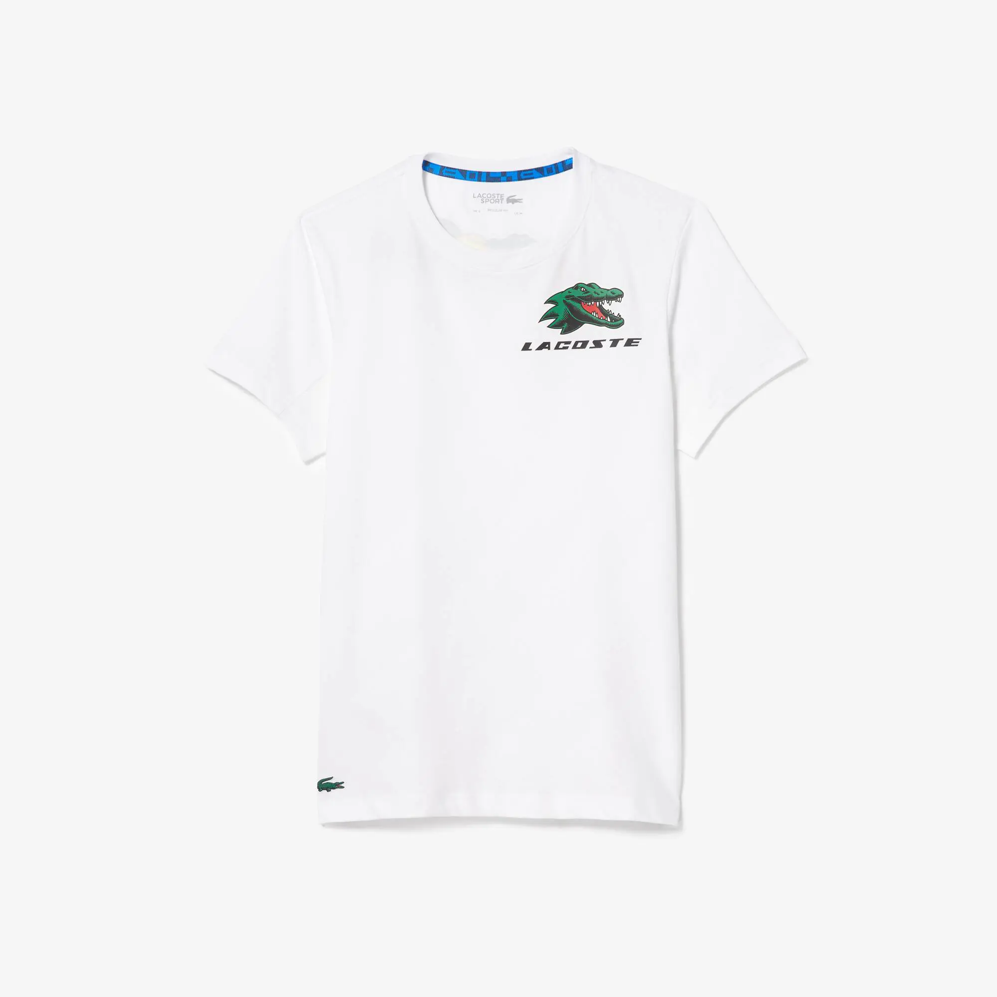 Lacoste T-shirt homme Tennis Lacoste SPORT avec imprimés crocodiles. 2
