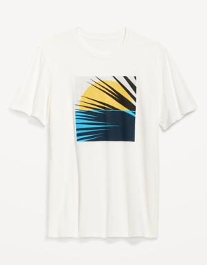 Old Navy Soft-Washed Graphic T-Shirt for Men beige