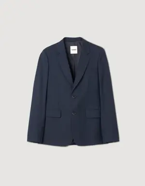 Wool suit jacket