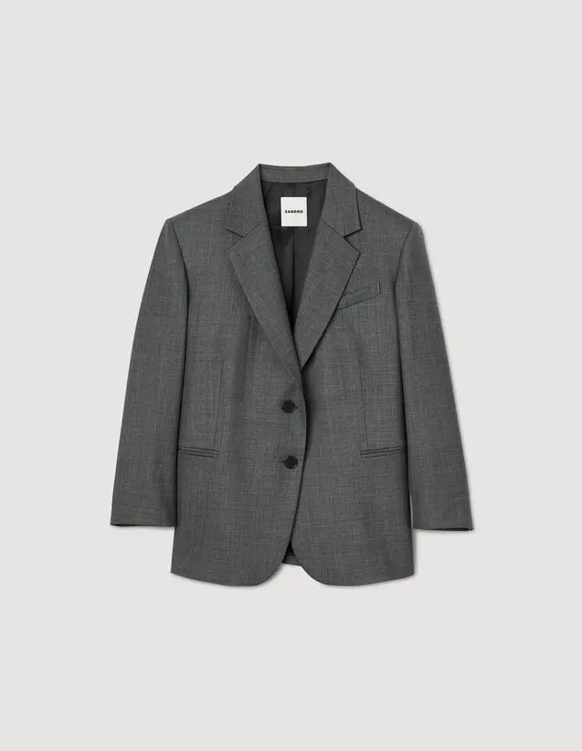 Sandro Oversized suit jacket Login to add to Wish list. 2