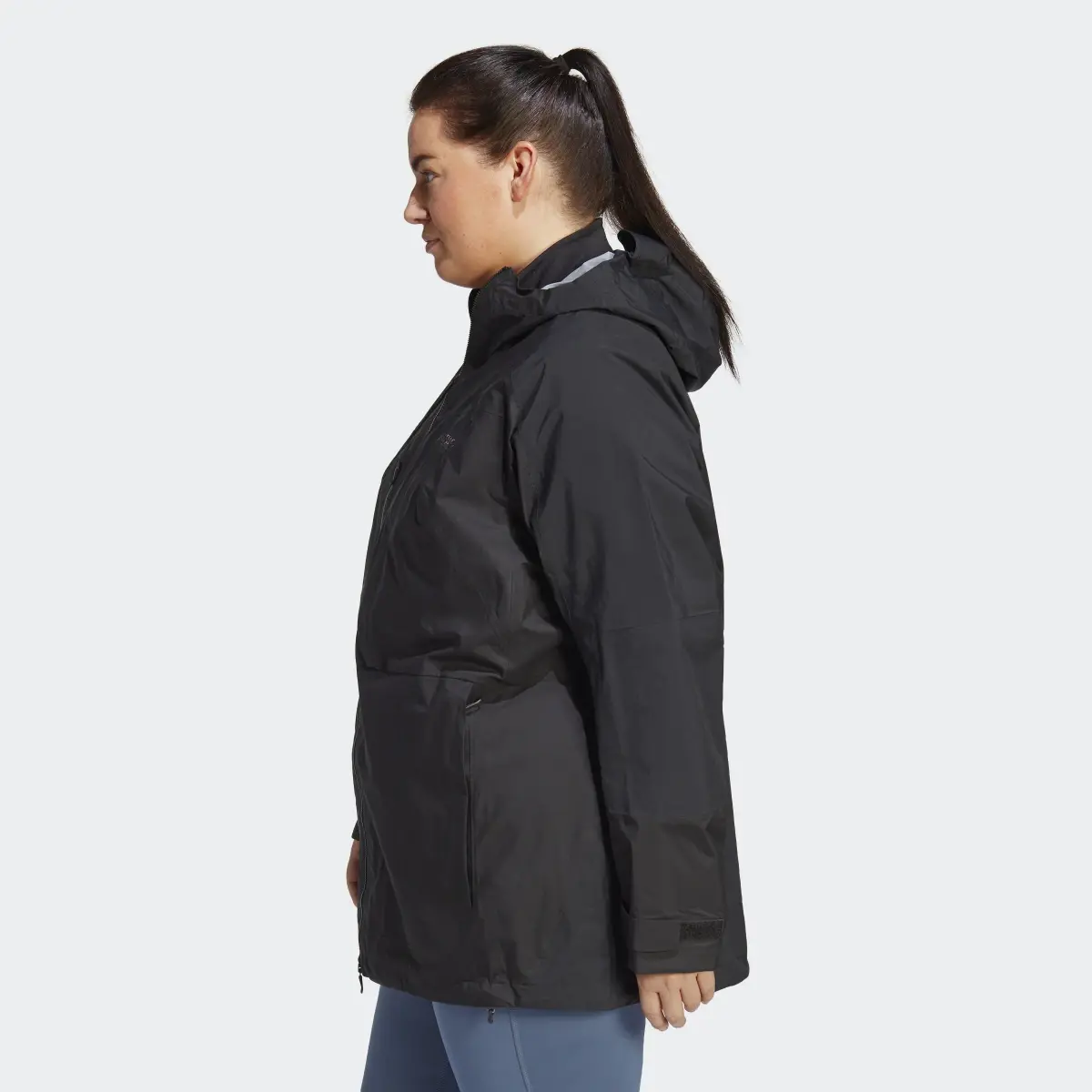 Adidas TERREX Xploric RAIN.RDY Hiking Jacket (Plus Size). 3