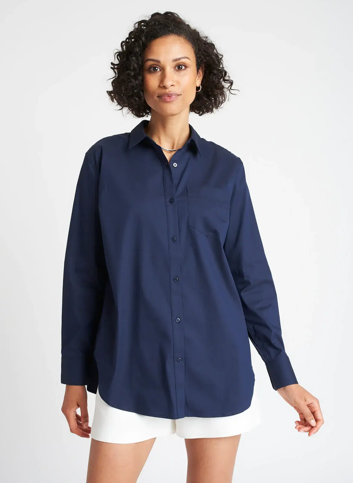 Kit And Ace Keep It Cool Boyfriend Blouse. 1